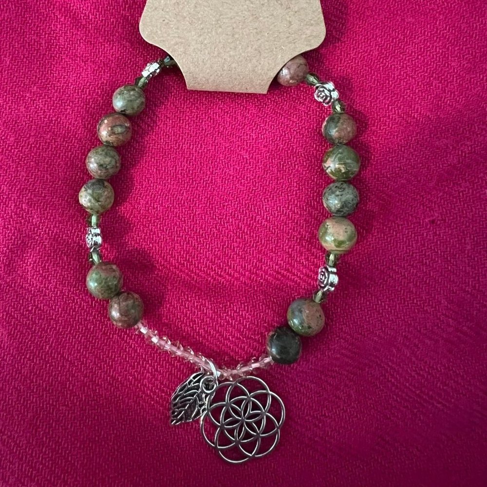 Unakite Bracelet